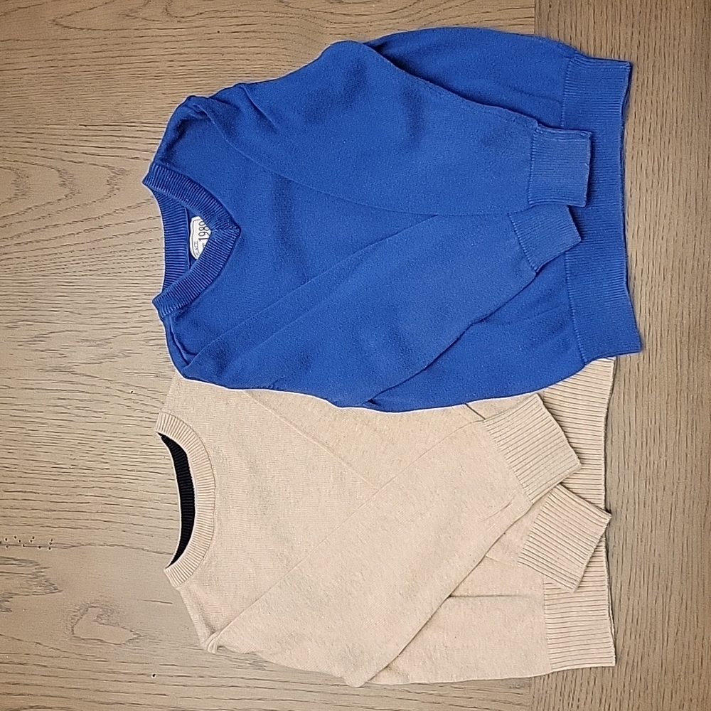 Pair- toddler boy's sweaters